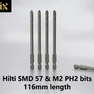 Fusionfix PH2 Smd Bits for Hilti SMD 57 & M2 x 5pack