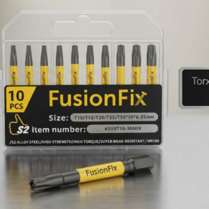 Fusionfix Impact Torx Bits x 10 Magnetic